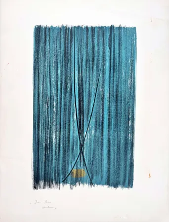 Lithograph Hartung - L 20 