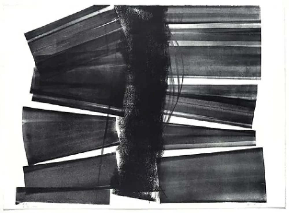 Lithograph Hartung - L-20