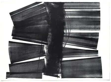 Lithograph Hartung - L-20