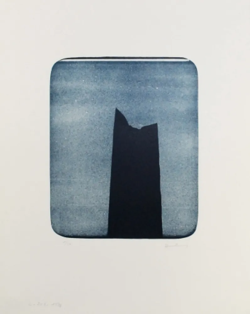 Lithograph Hartung - L-20 B