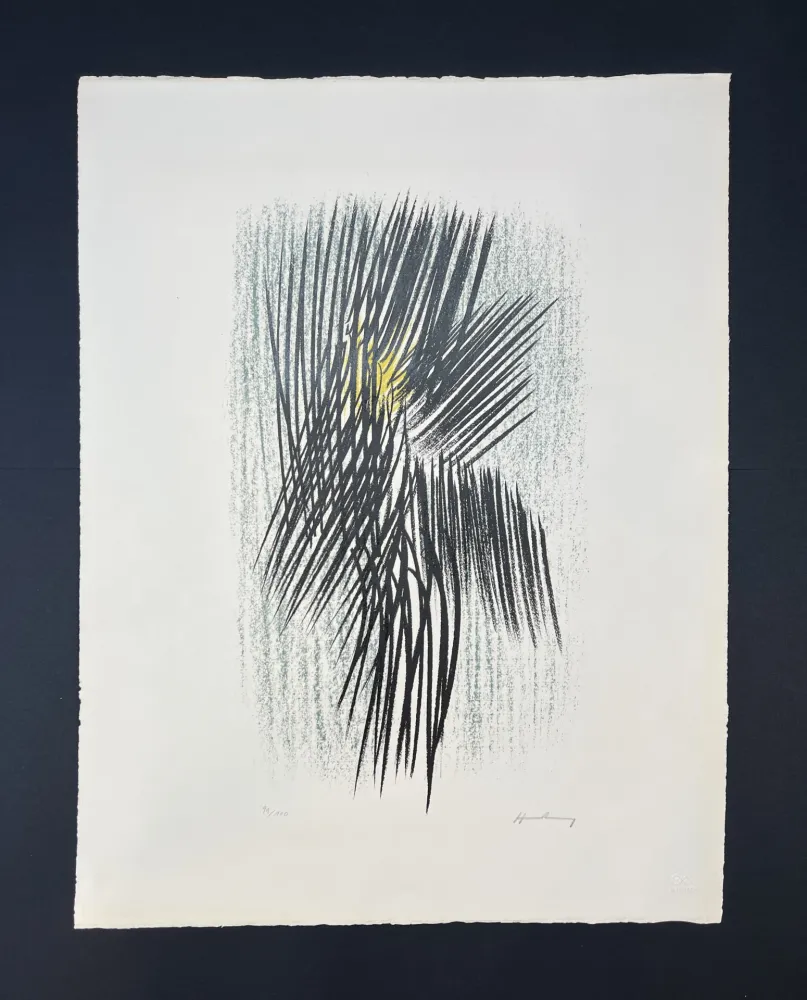 Lithograph Hartung - L 22