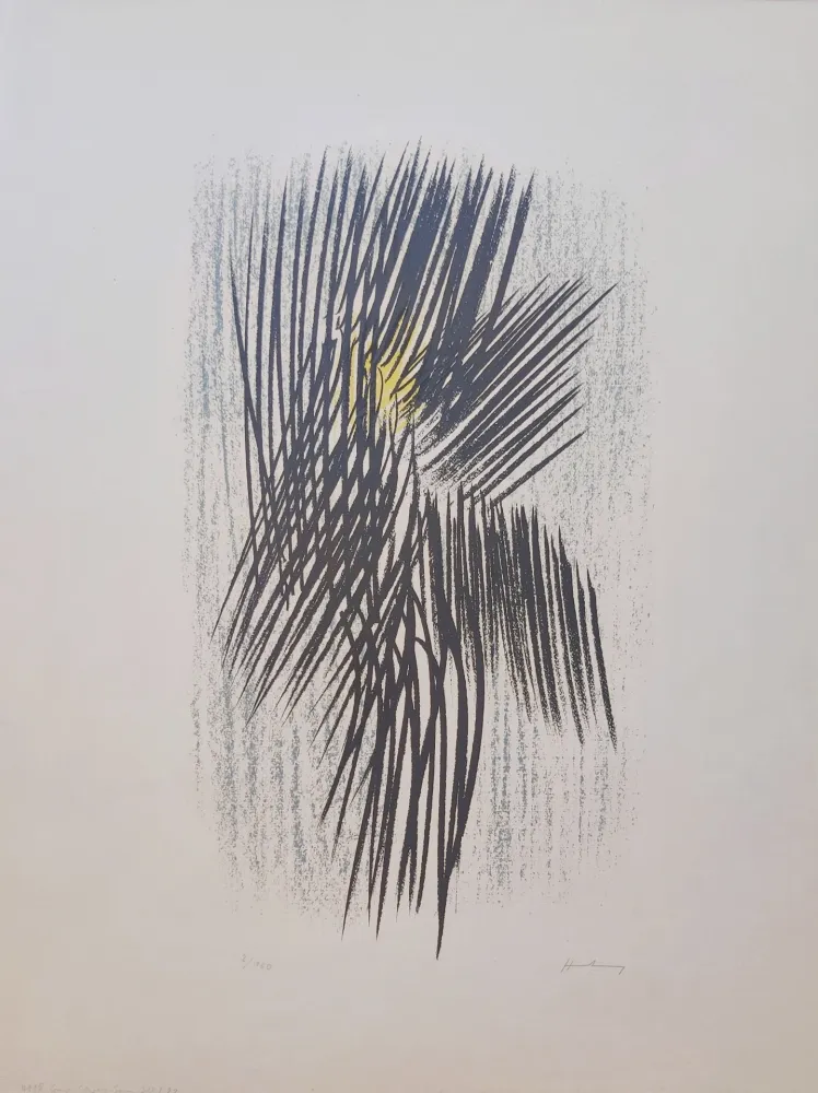 Lithograph Hartung - L 22