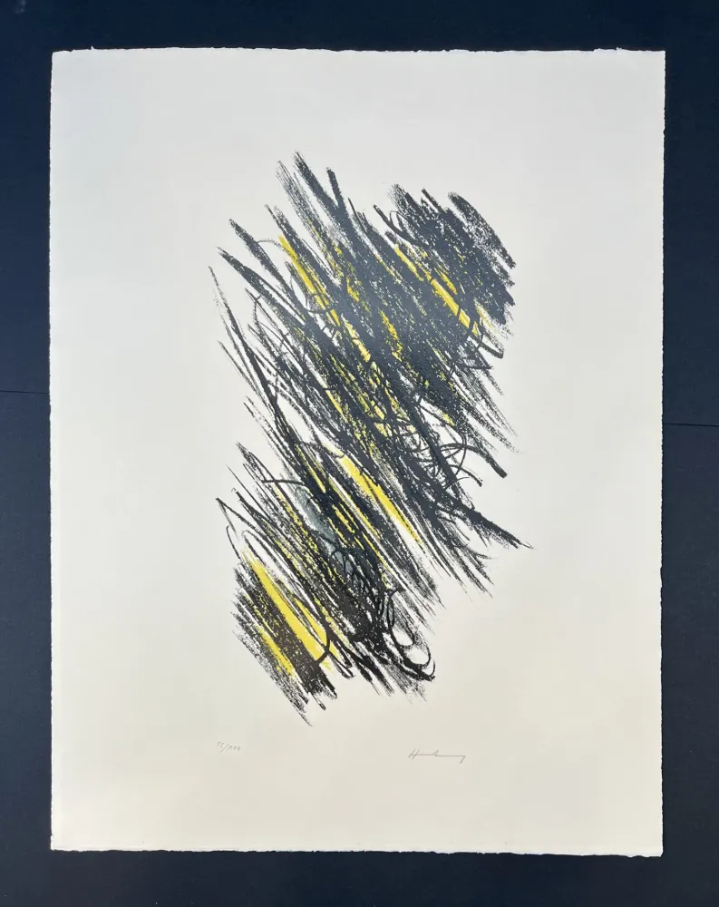 Lithograph Hartung - L 25