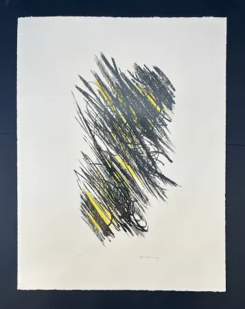 Lithograph Hartung - L 25