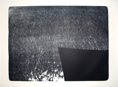 Linocut Hartung - L-25 - Hommage à Eva Bergman