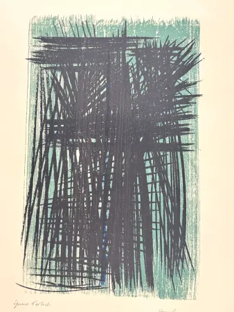 Lithograph Hartung - L 32 