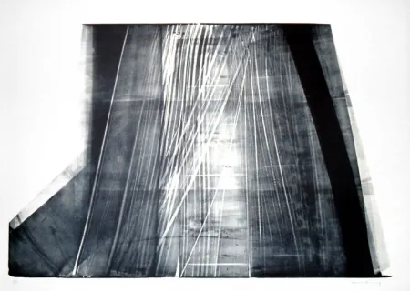 Lithograph Hartung - L-5