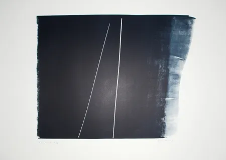 Lithograph Hartung - L-50-1973 