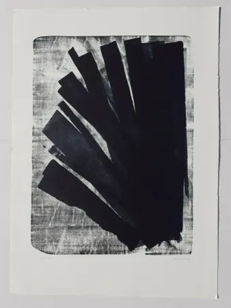 Lithograph Hartung - L-58-1973