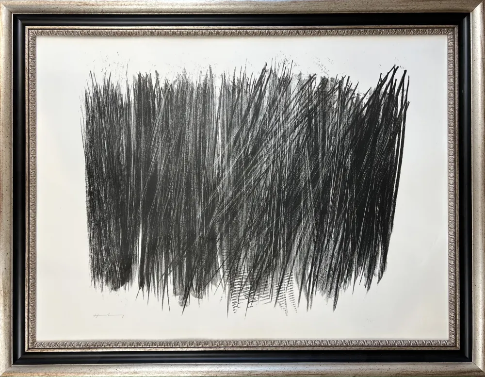 Lithograph Hartung - L103