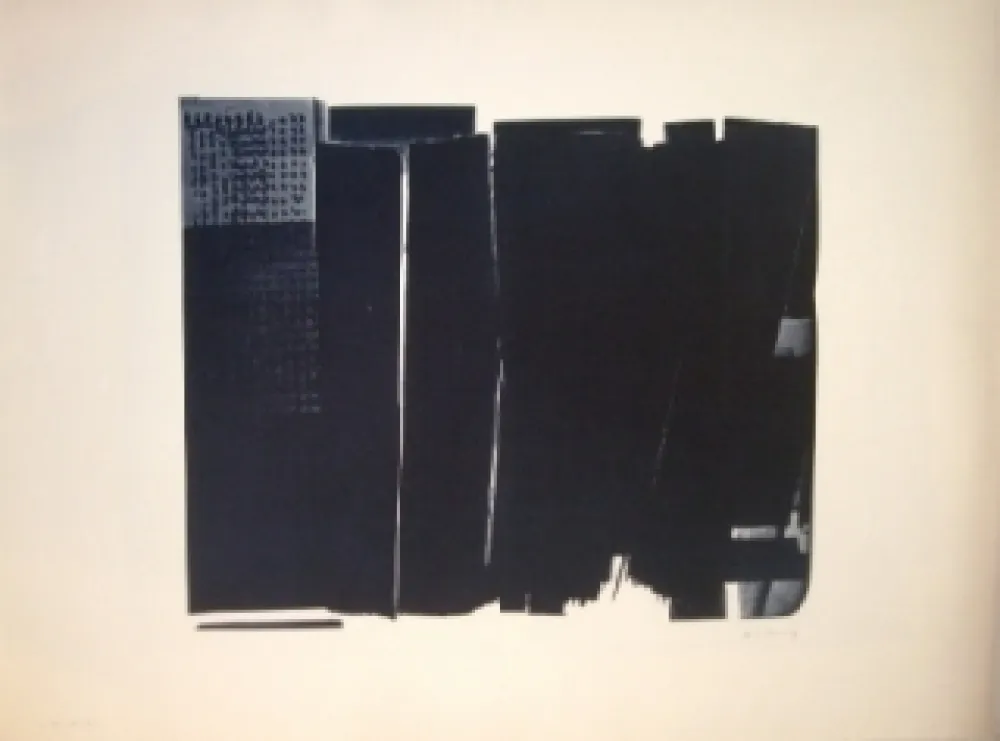 Lithograph Hartung - L16