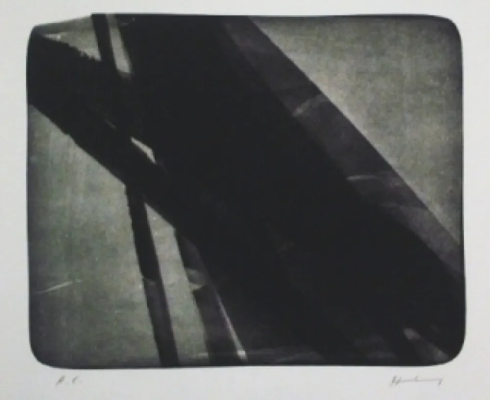 Lithograph Hartung - L22