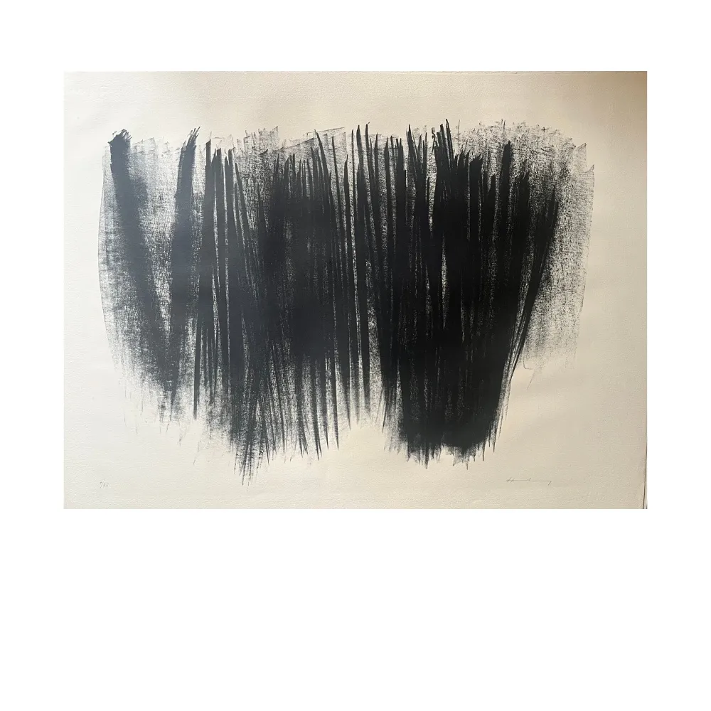 Lithograph Hartung -  L73_1958