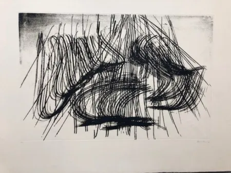 Engraving Hartung - Las Estampas de la Cometa