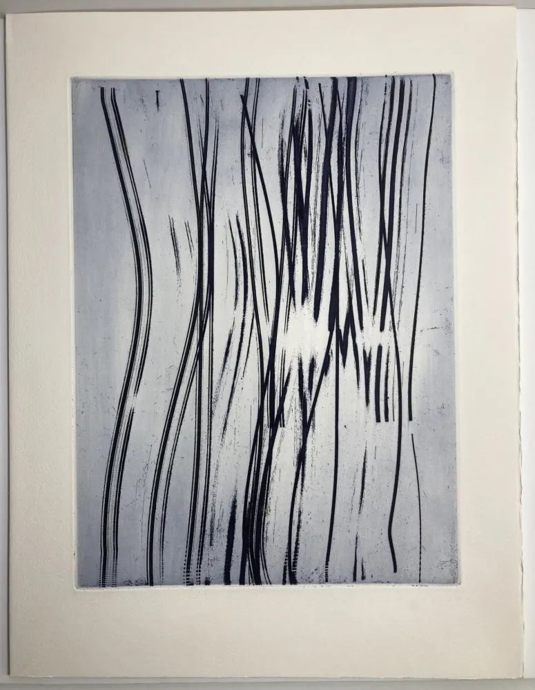 Engraving Hartung - Les Élégies majeures, 1978 