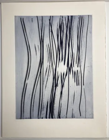 Engraving Hartung - Les Élégies majeures, 1978 