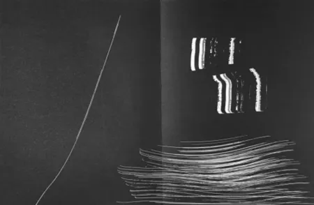 Lithograph Hartung - Lithograph X from Farandole