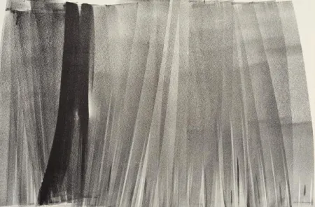 Lithograph Hartung - Lithographie originale. Signée. 