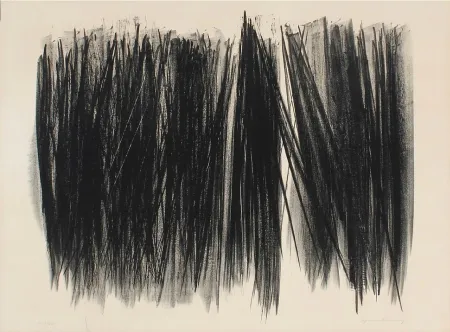 Lithograph Hartung - Litograph L105