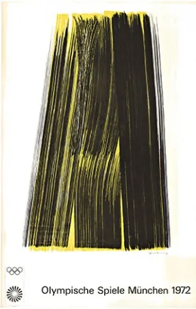 Screenprint Hartung - OLYMPICS MUNICH