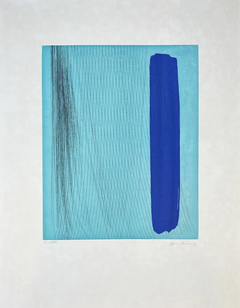 Etching And Aquatint Hartung - Requiem pour la fin des temps