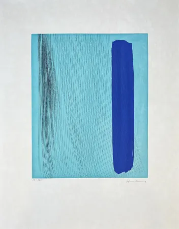 Etching And Aquatint Hartung - Requiem pour la fin des temps