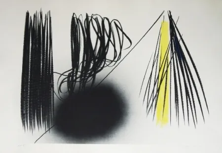 Lithograph Hartung - Sans titre