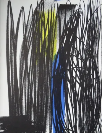 Lithograph Hartung - Sans titre