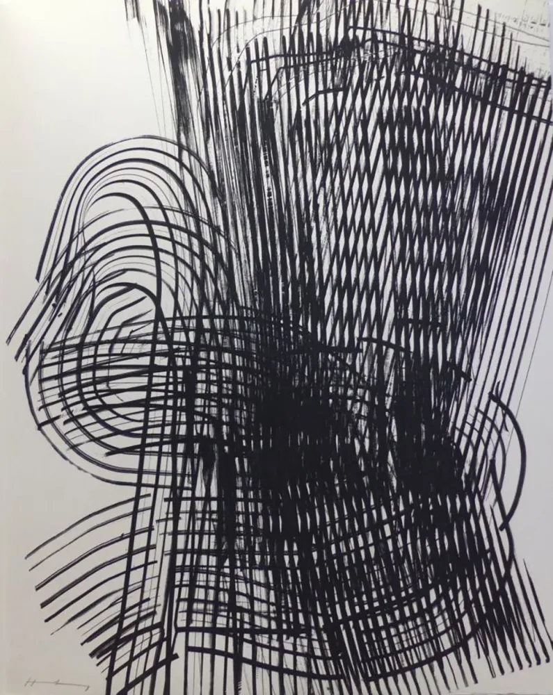 Etching Hartung - Untitled