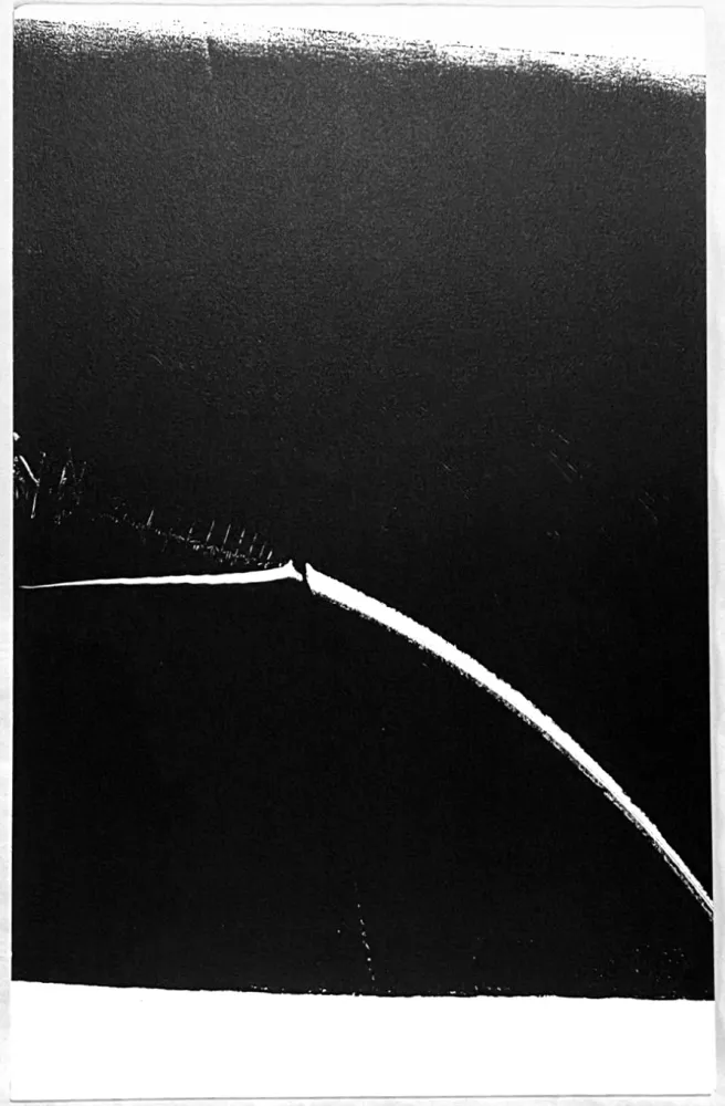 Lithograph Hartung - Untitled