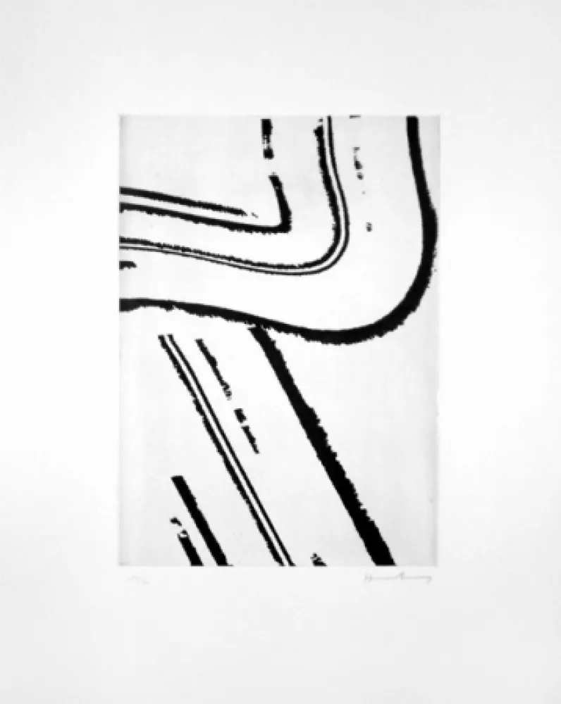 Engraving Hartung - Untitled