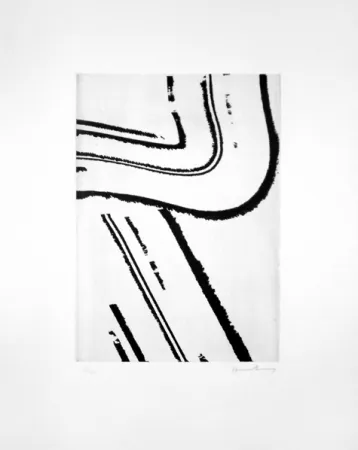 Engraving Hartung - Untitled