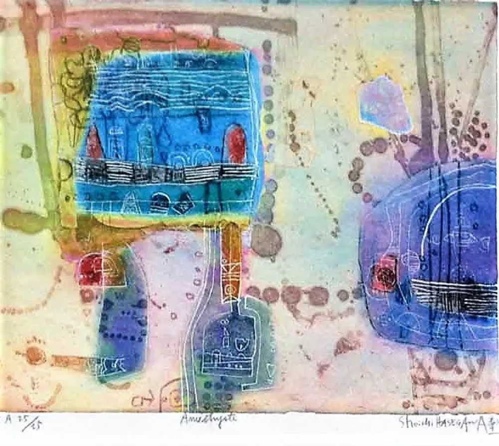 Etching Hasegawa - Améthyste 