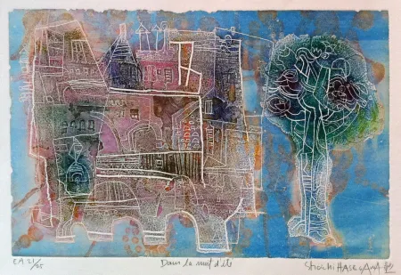 Etching Hasegawa - Dans La nuit d'été 