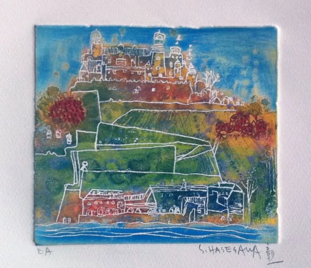 Etching Hasegawa - La forteresse de Marie 