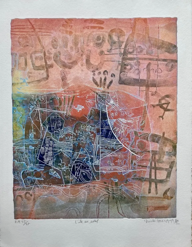 Etching Hasegawa - L'ile au soleil