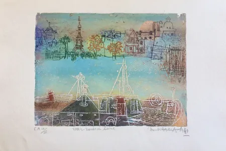 Etching Hasegawa - Paris 