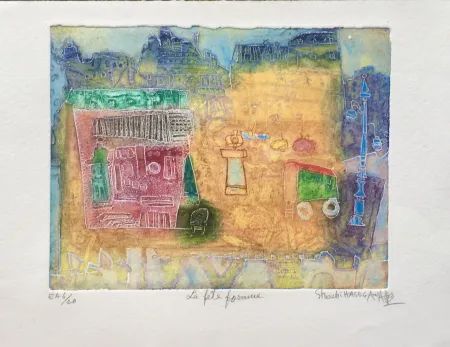 Etching Hasegawa - Paris 