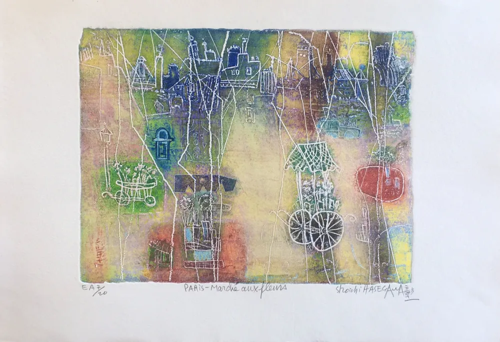 Etching Hasegawa - Paris 