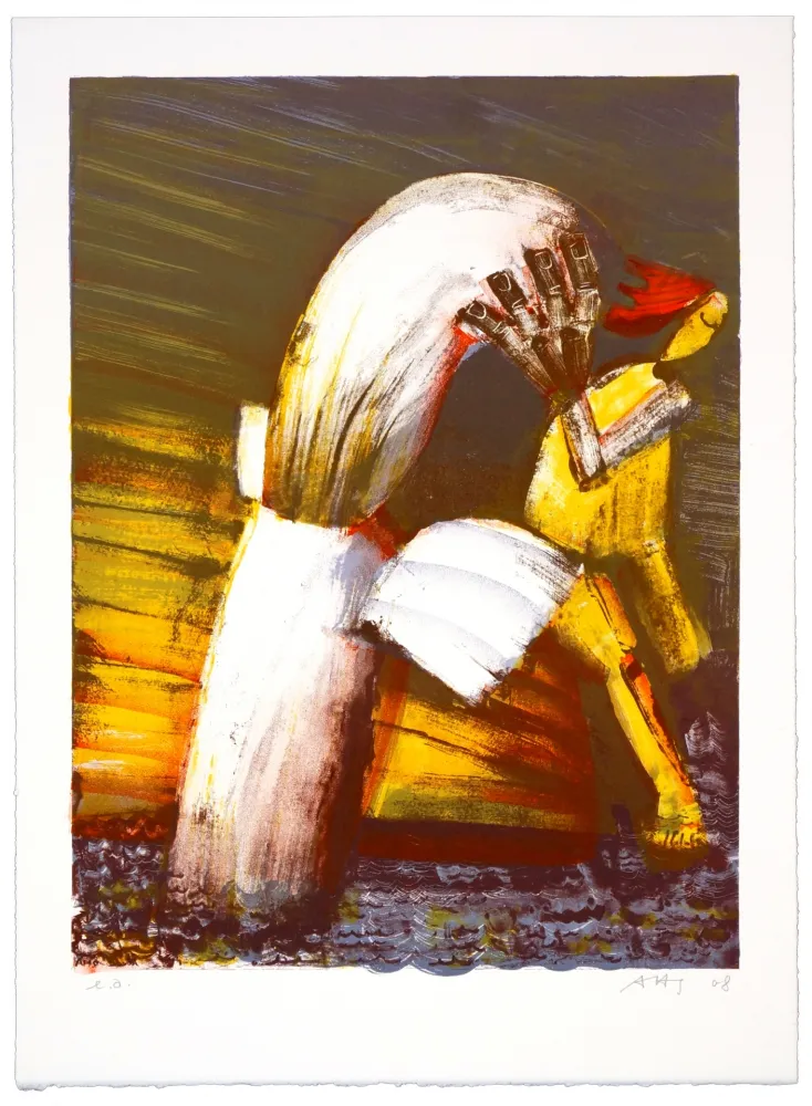 Lithograph Haugen Sørensen - Sans titre