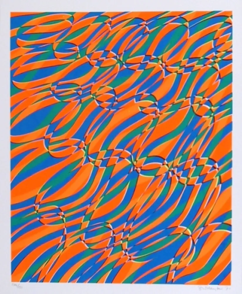 Screenprint Hayter - #2 from the Aquarius Suite