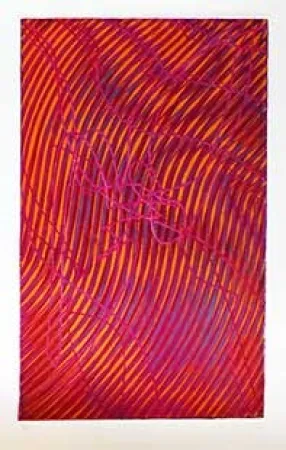 Etching Hayter - Araignée