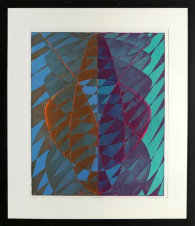 Etching Hayter - Dromond