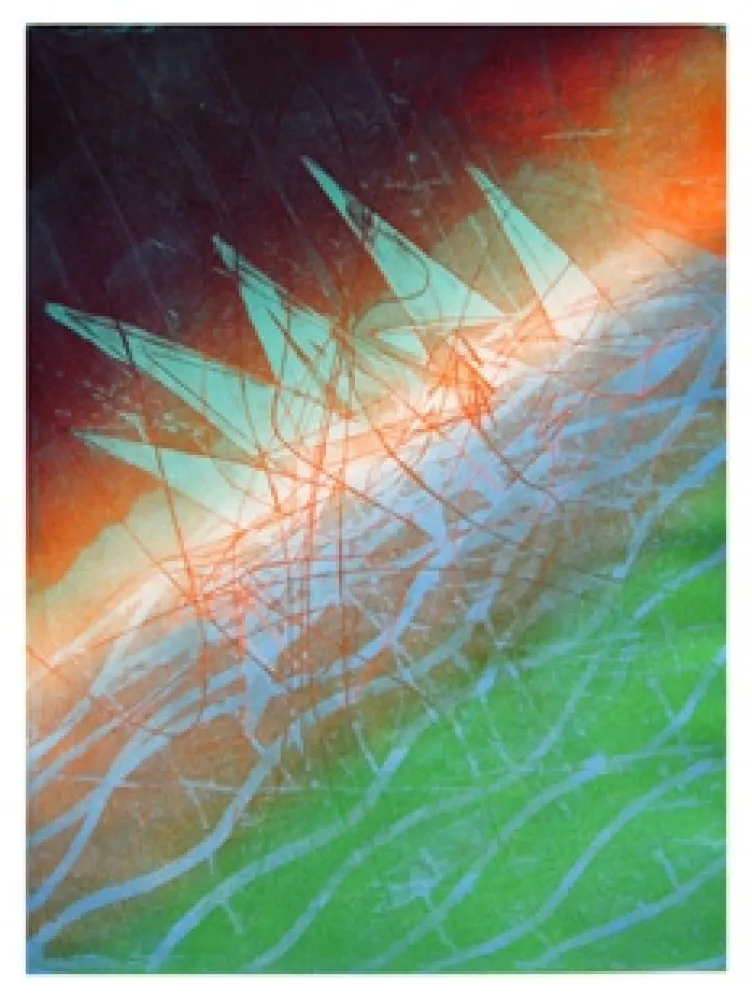 Etching Hayter - Fastnet