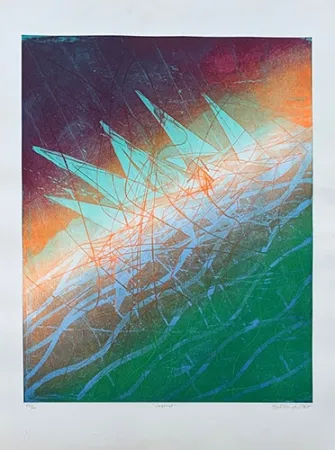 Etching Hayter - Fastnet