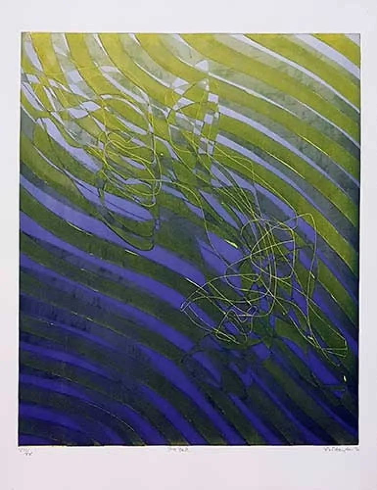 Etching Hayter - Free fall