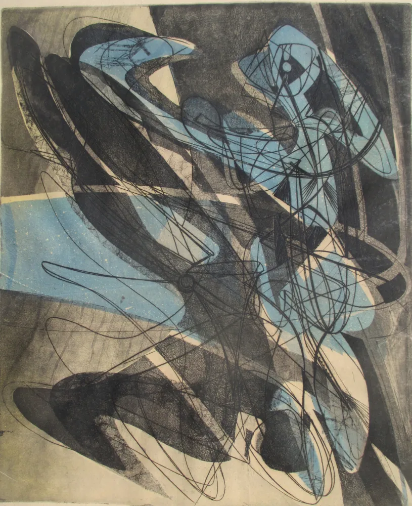 Etching And Aquatint Hayter - Jeux d'Eau