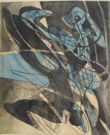 Etching And Aquatint Hayter - Jeux d'Eau