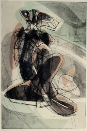 Etching Hayter - Le couple