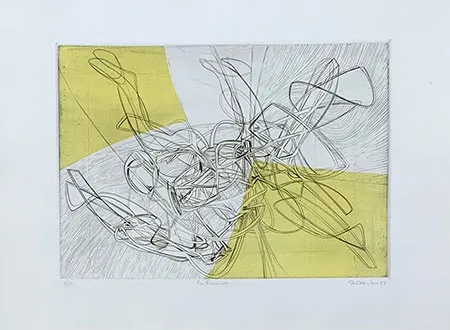 Etching Hayter - Les Erinnyes